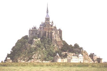 Der Mont St. Michel in der Normandie